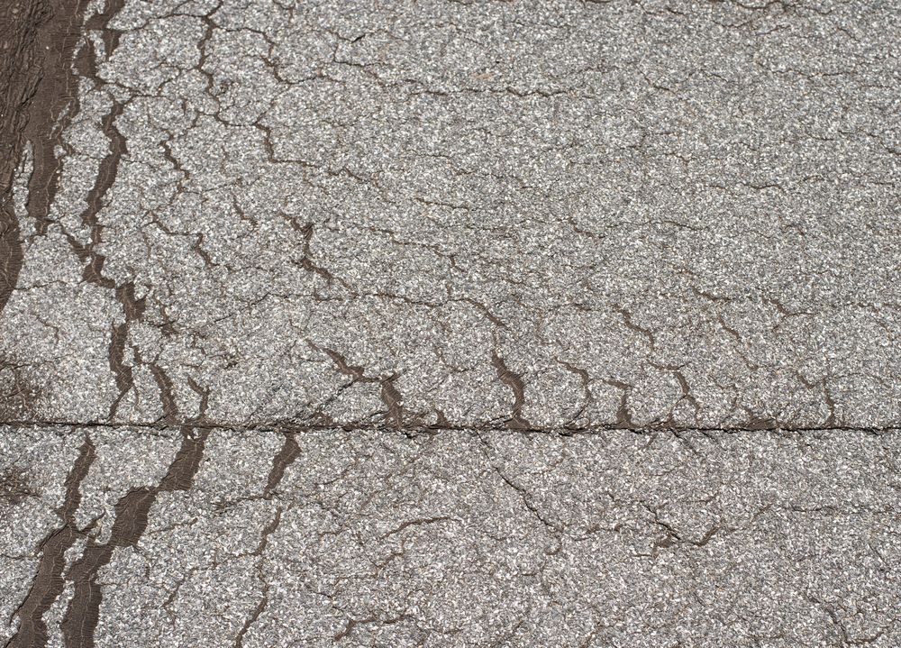 Losliggend dakleer op plat dak in S-Heerenberg